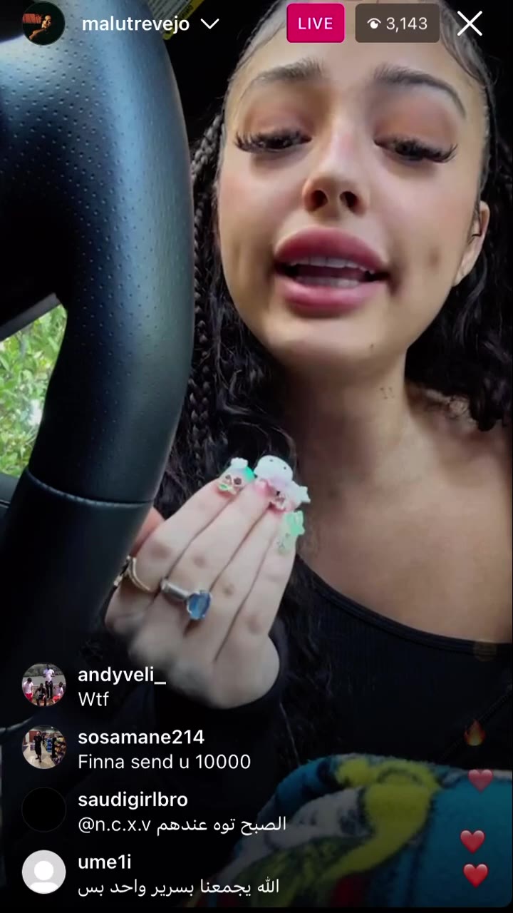 malu trevejo bj
