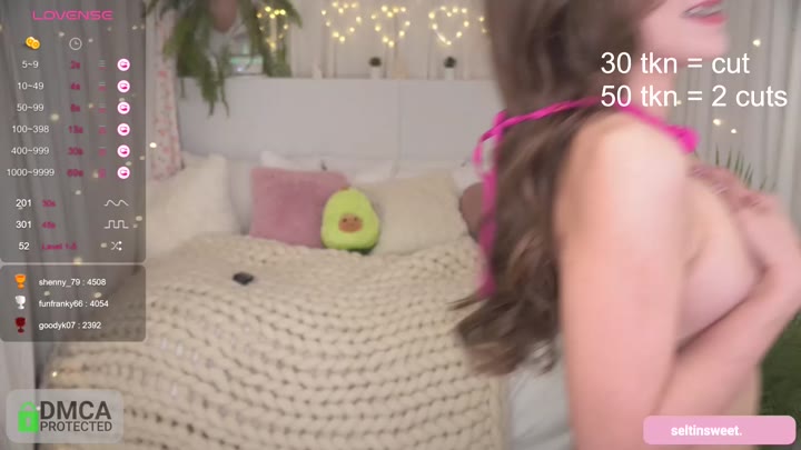 Selti masturbating Sensational