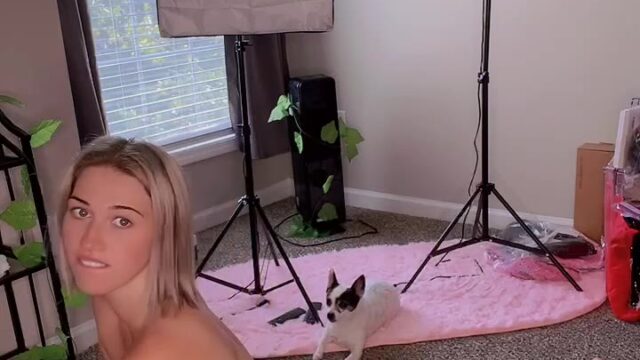 Exposed petite Spencer Nicks tits