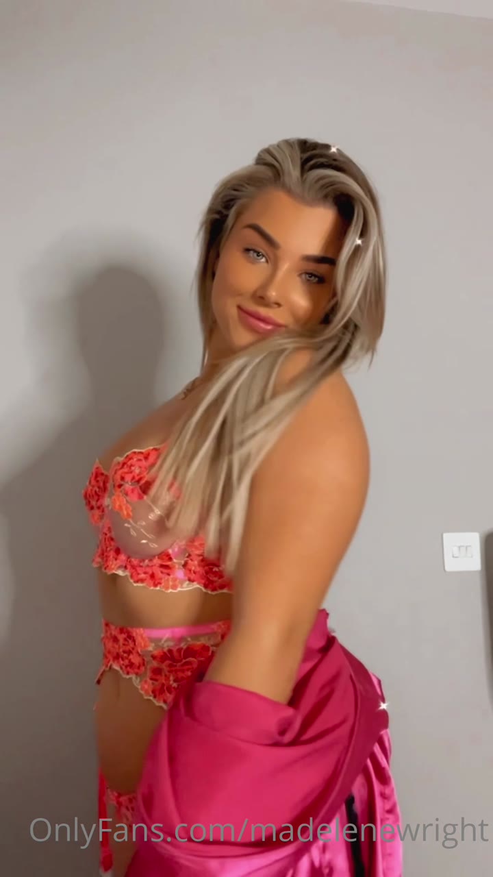 OF GIRL big booty Madelene Wright sex tape FullVID Exposed