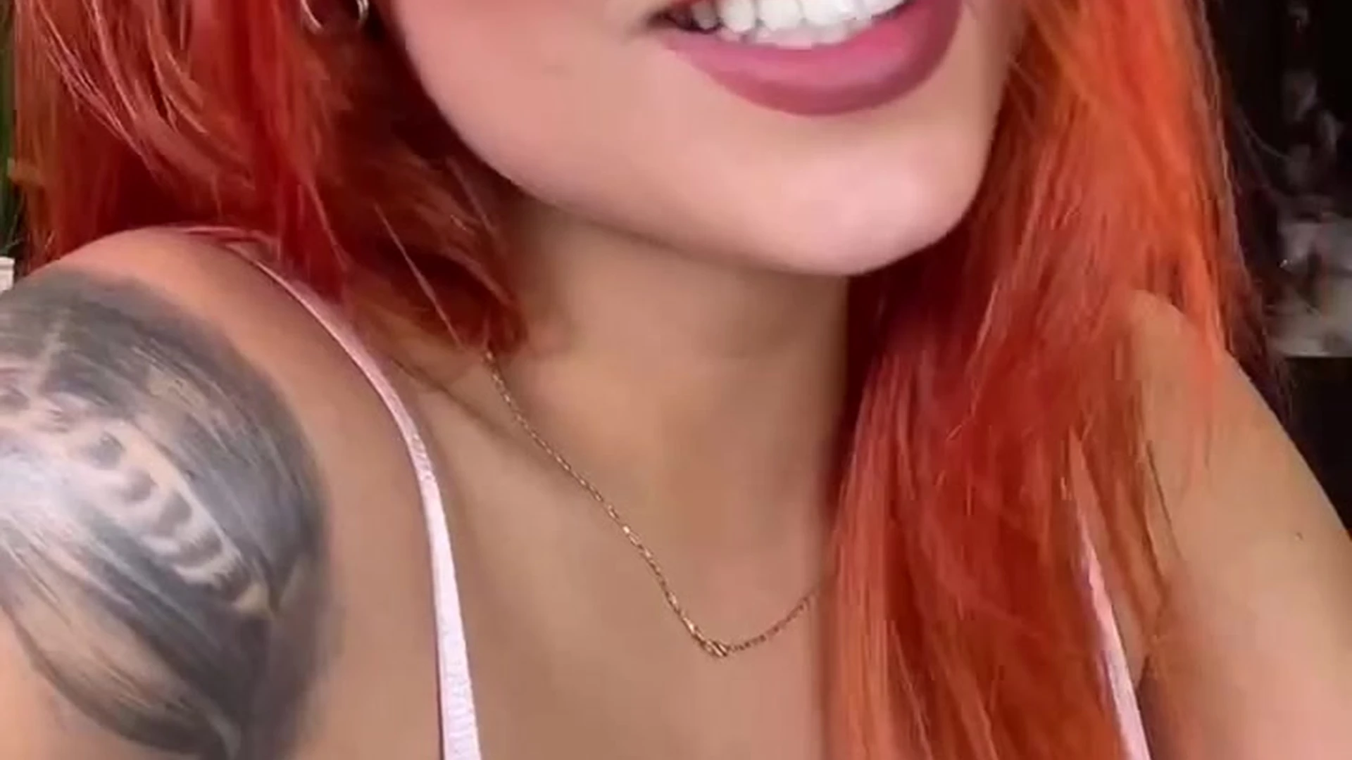 Sensational gorgeous red hair María Del Mar Nude porn