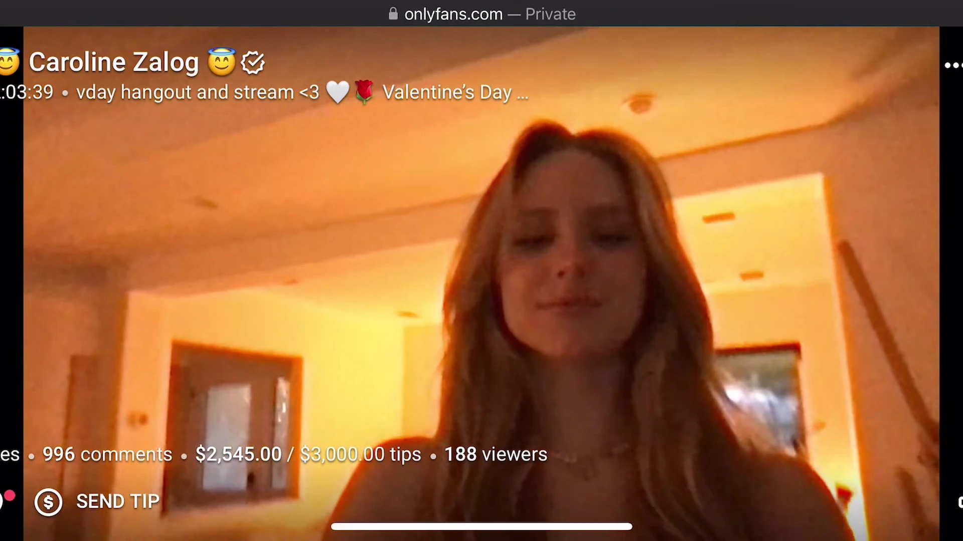 sexy bitch Blonde Caroline Zalog only fans leaks Full Video Leaked Epic